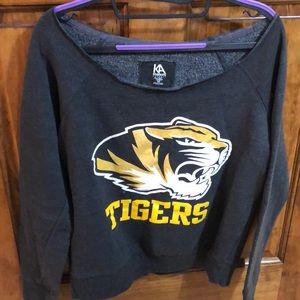 MU Tigers Crop Sweatshirt